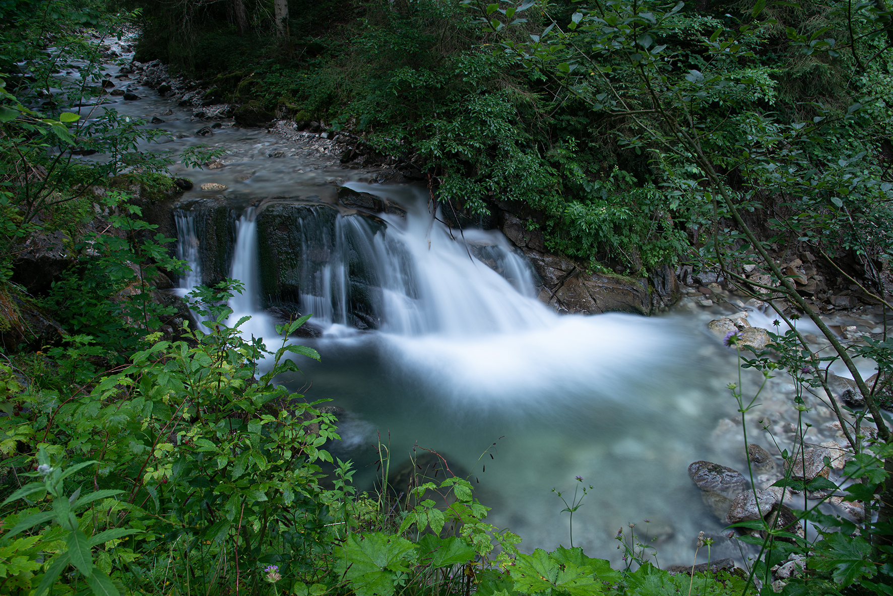 Wasserfall im Wald
