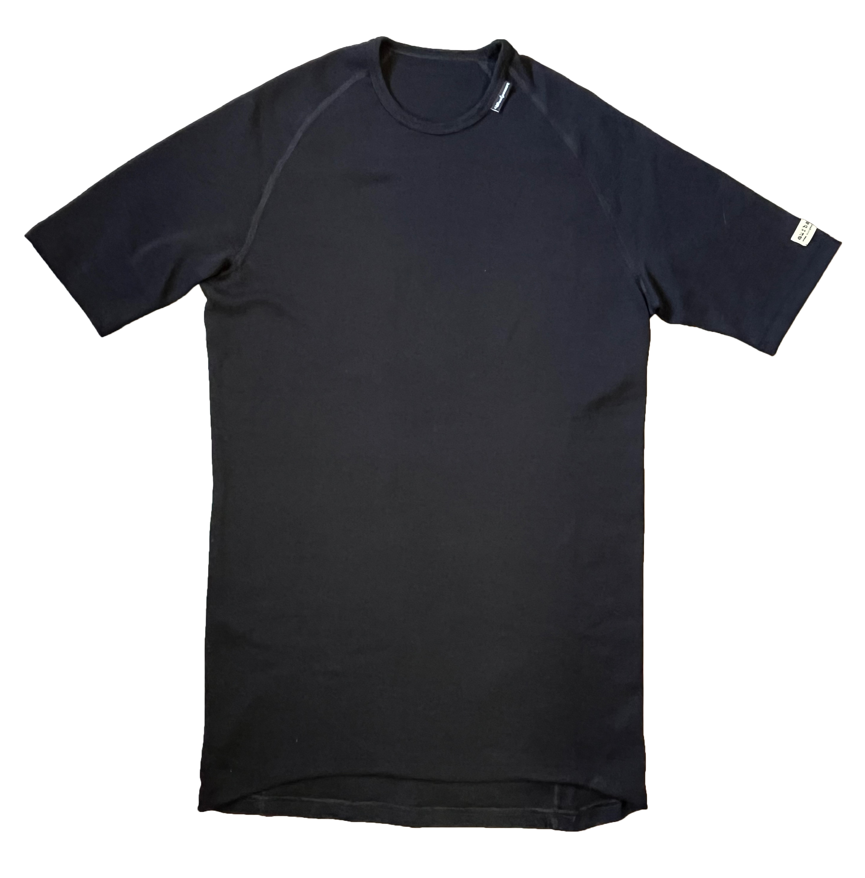 Waldwollshirt von Woolpower in schwarz