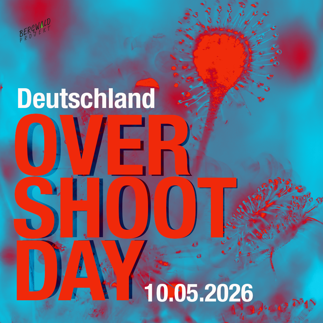 heute ist deutscehr Überlastungstag Sonnentau mit Filter