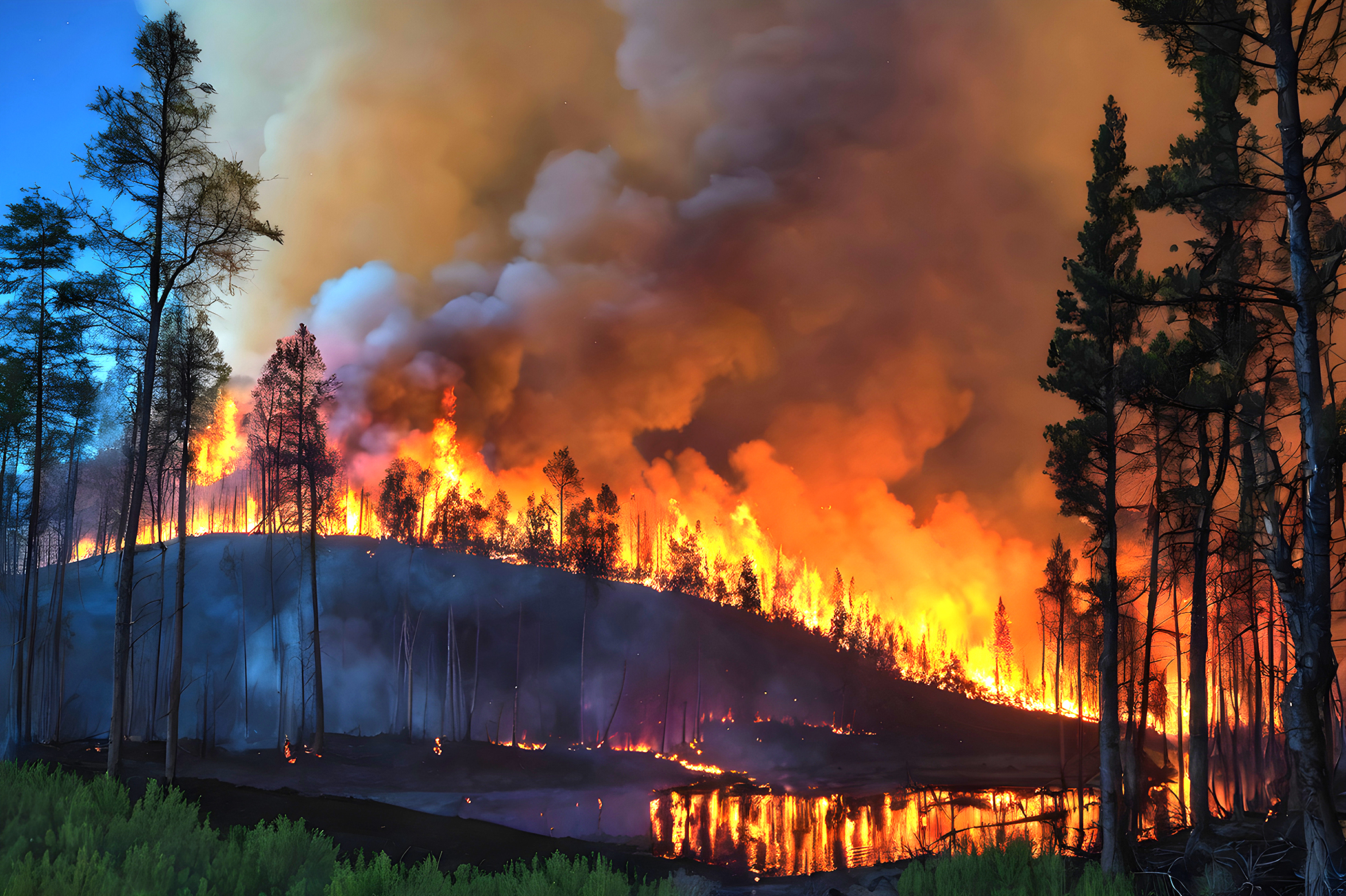 Waldbrand Waldbrand