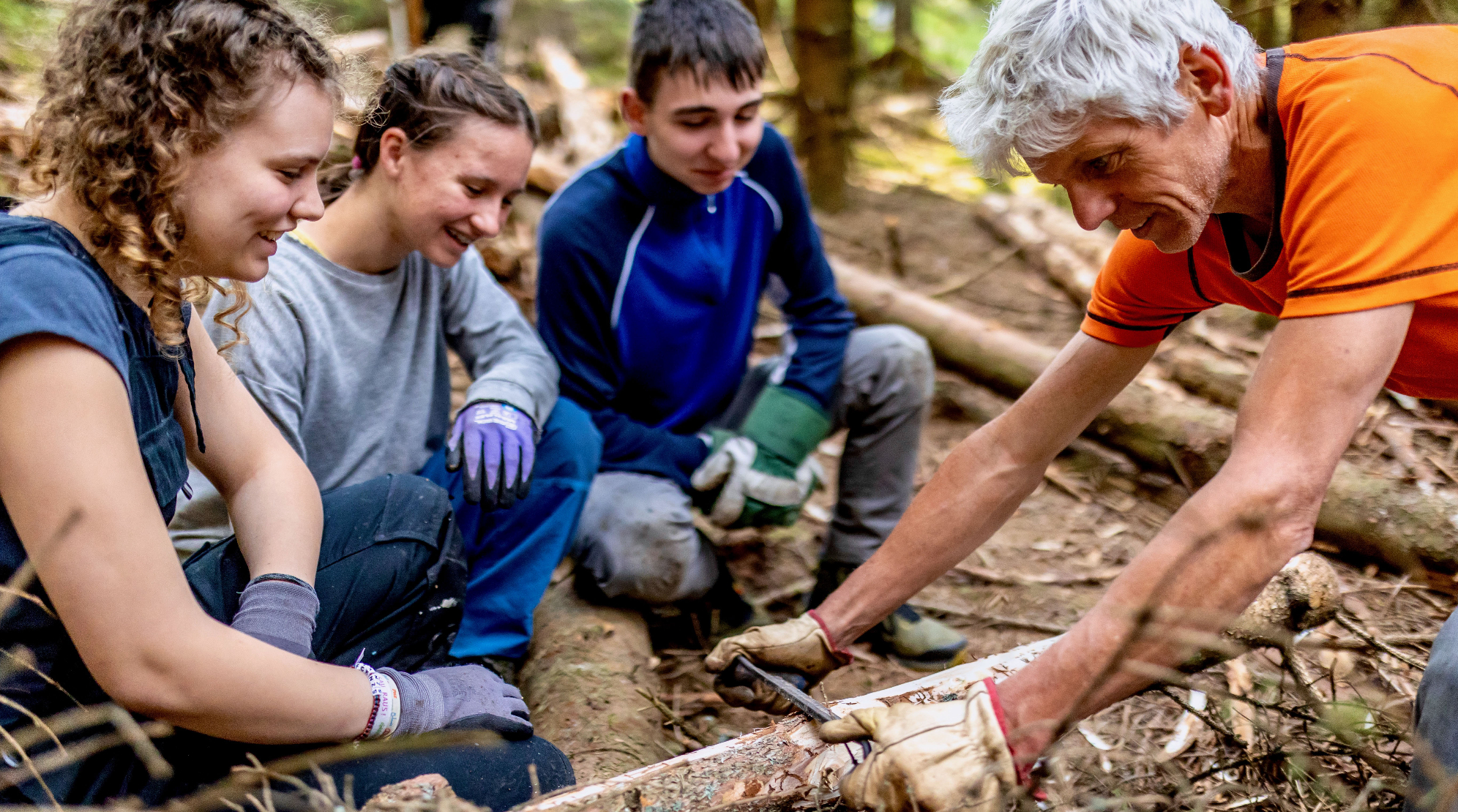 Lerneinheit: Das Schälen der Fichte
