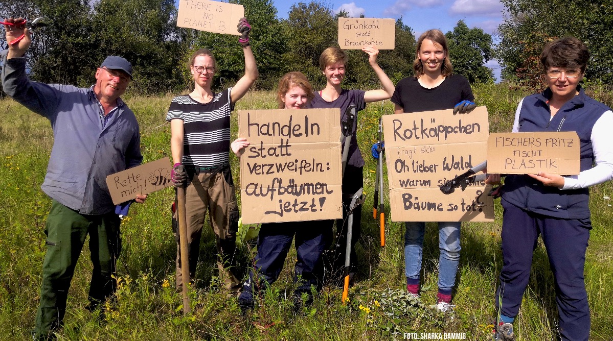 Klimademo am Velmerstot im Rahmen des globalen Klimastreiks