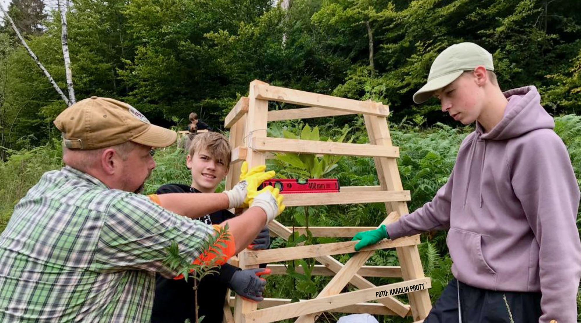 Alles im Lot beim Einzelschutz Alles im Lot beim Einzelschutz