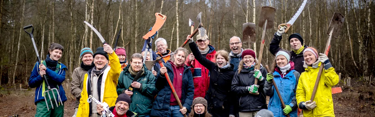 Gruppenbild der Teilnehmenden einer Projektwoche