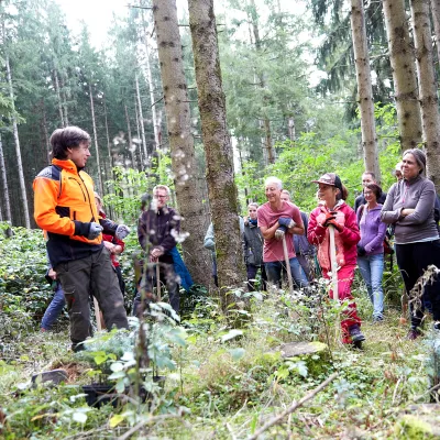 Gruppe von Teilnehmenden