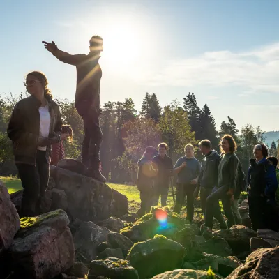 Projektleitung erklärt Aufgabe