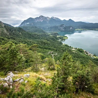 Schöne, weite Seelandschaft