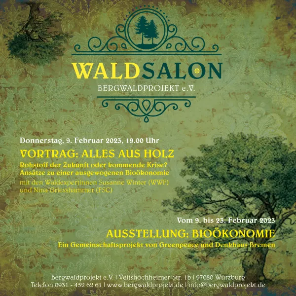 Plakat zum 10. Waldsalon
